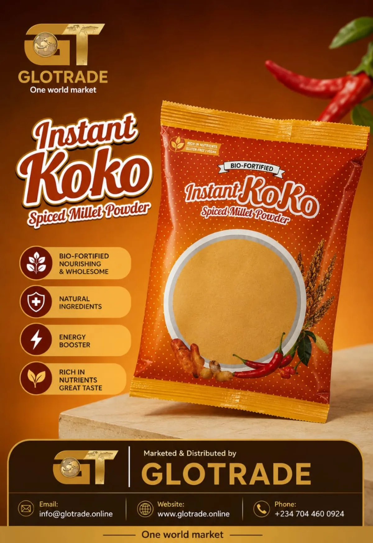 Premium Organic Koko Powder (PapAkamuOgi) - Image 4