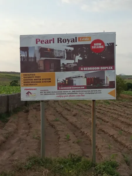 450 sqm Land for sale at Pearl Royal Estate in Lugbe FHA Abuja