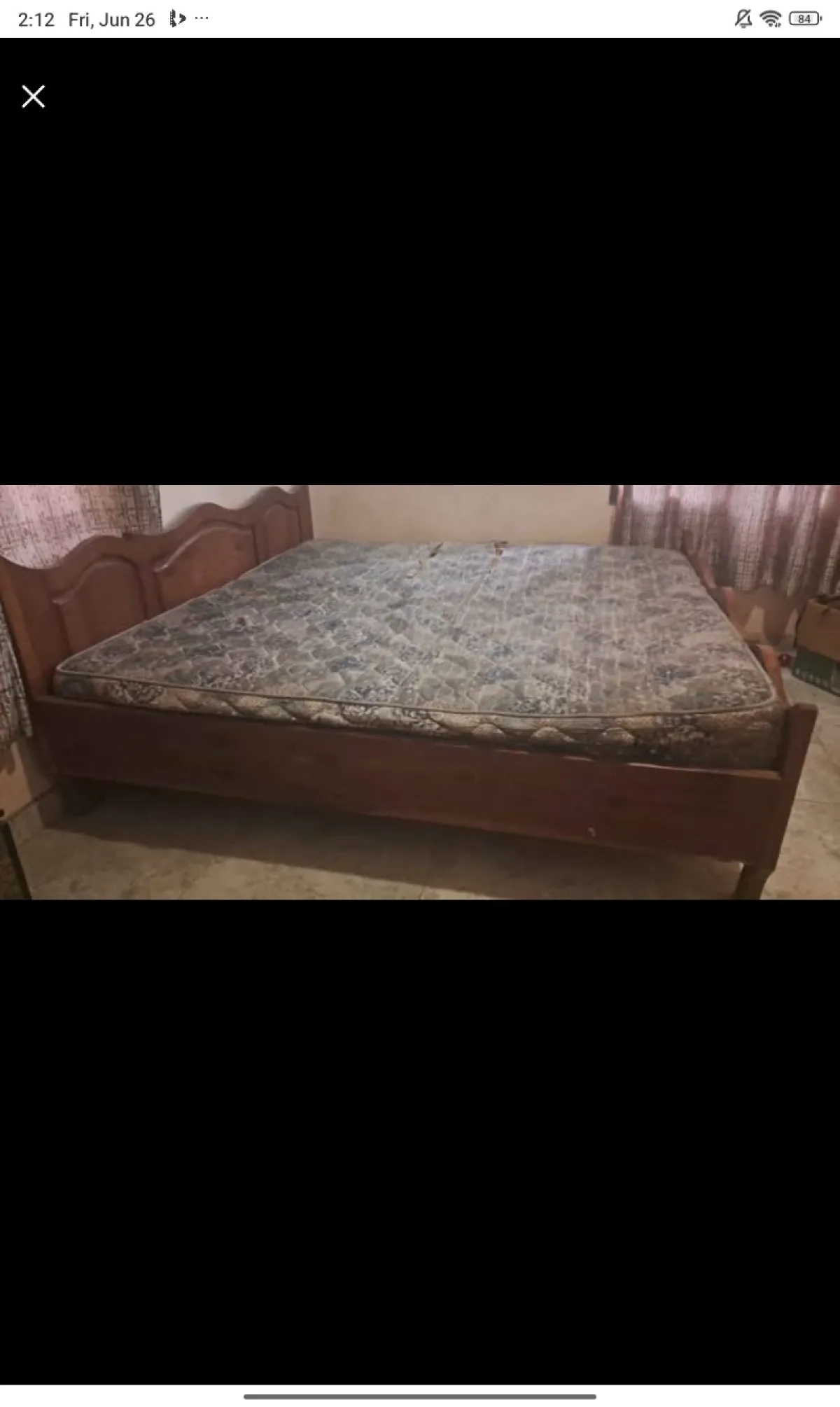 Original Vitafoam mattress (the bed frame is not included) - Image 6