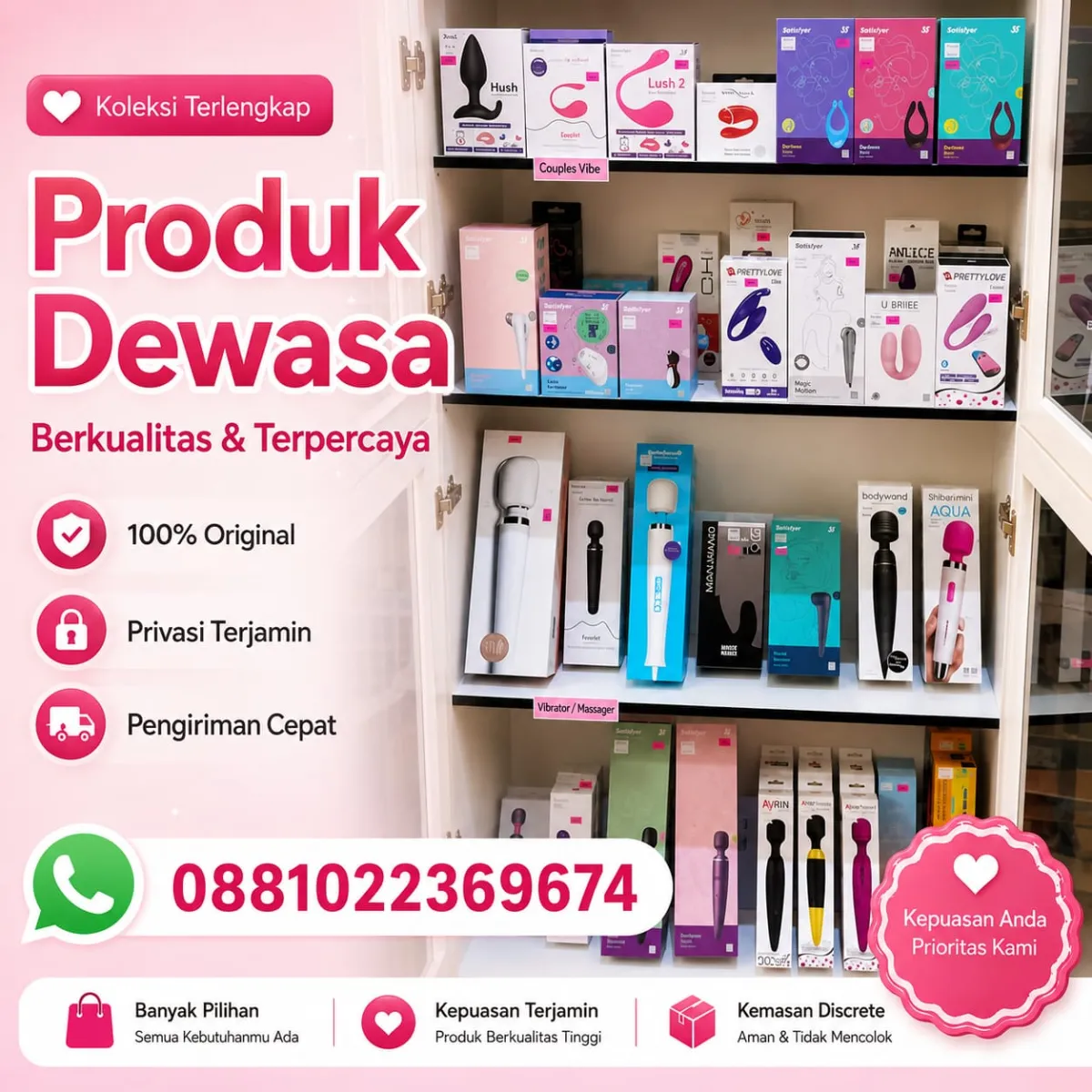 Pusat sex toys pria wanita di balikpapan - Image 1