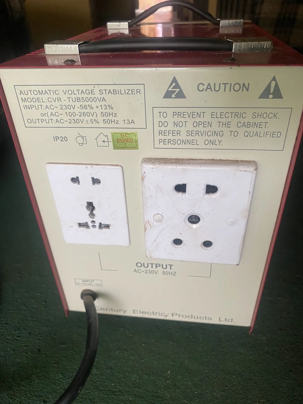 Century Voltage stabilizer - Image 2