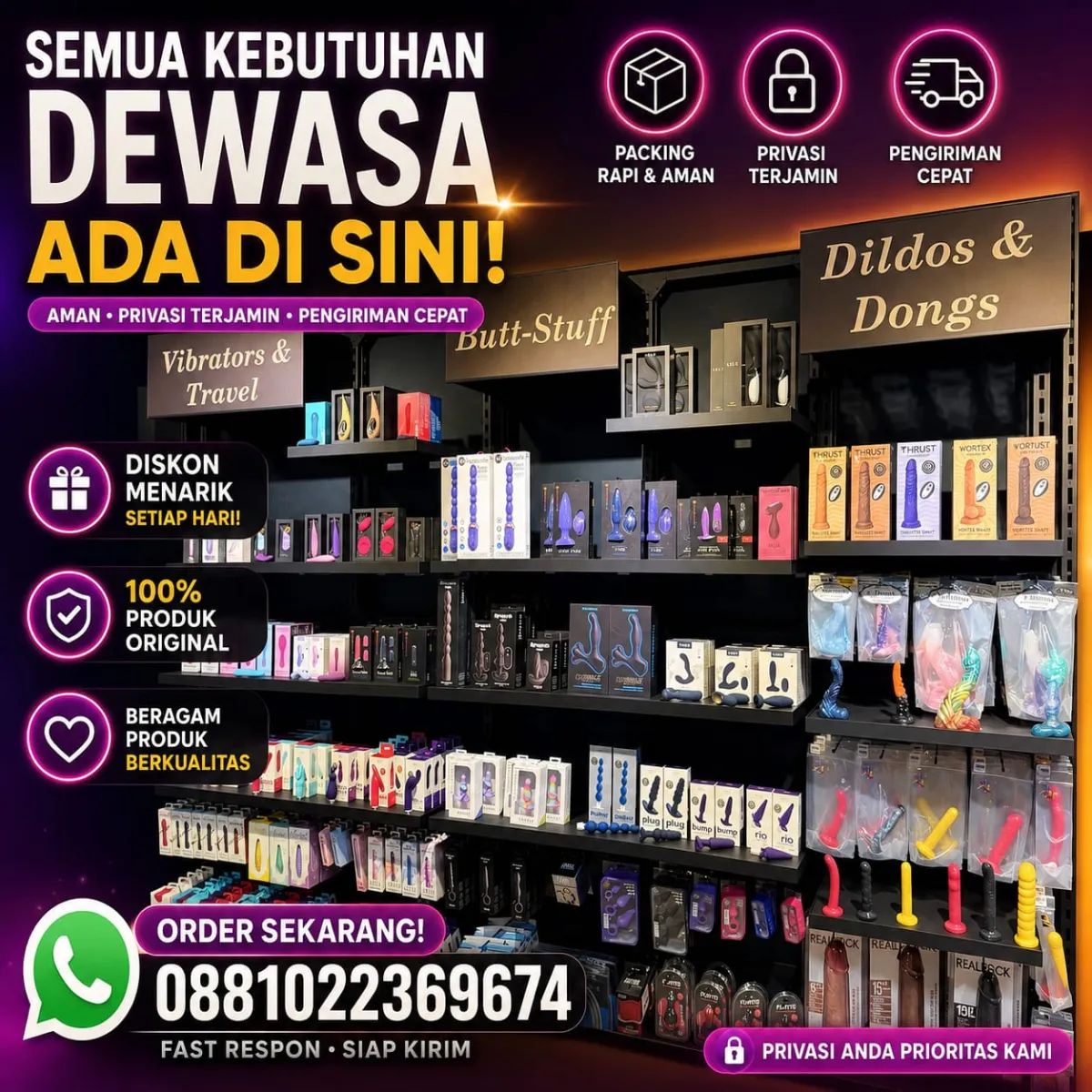 Jual alat bantu sex toys pria wanita lengkap murah - Image 3