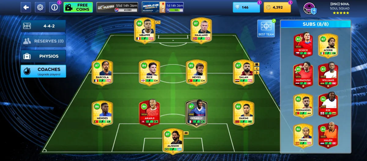 Dream league soccer account - Image 2