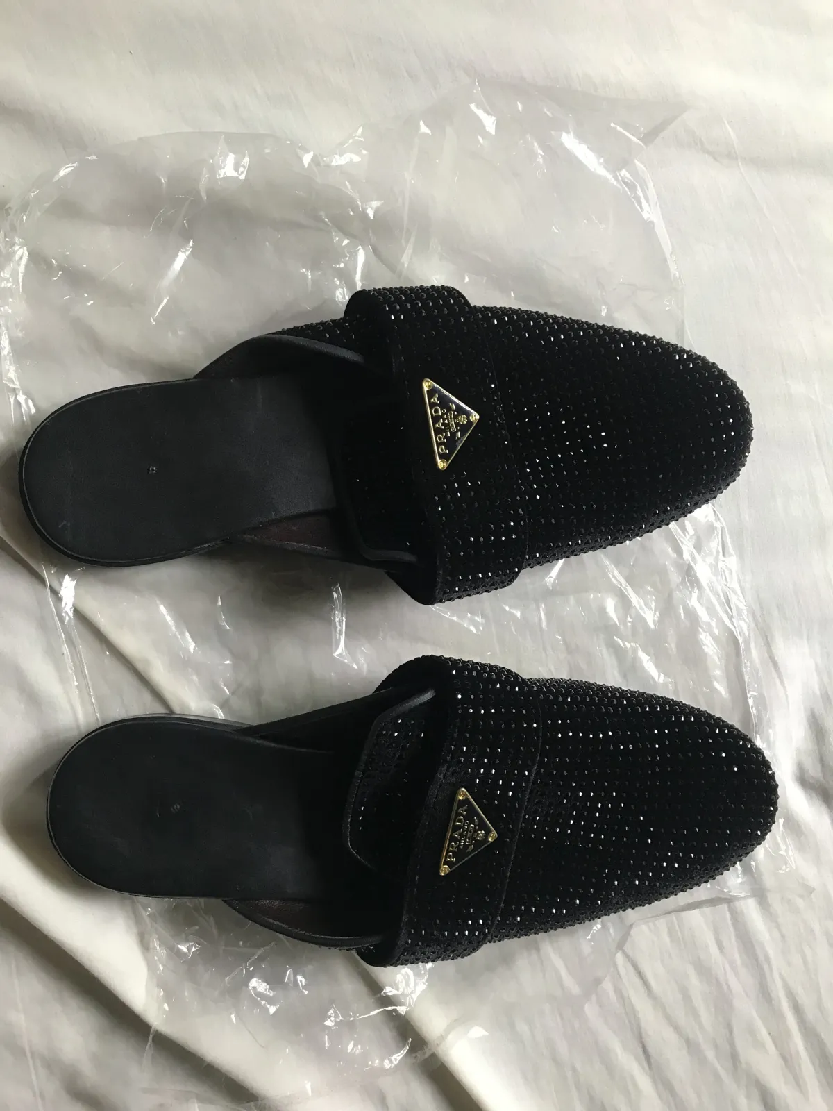 Men crystal loafers - Image 1