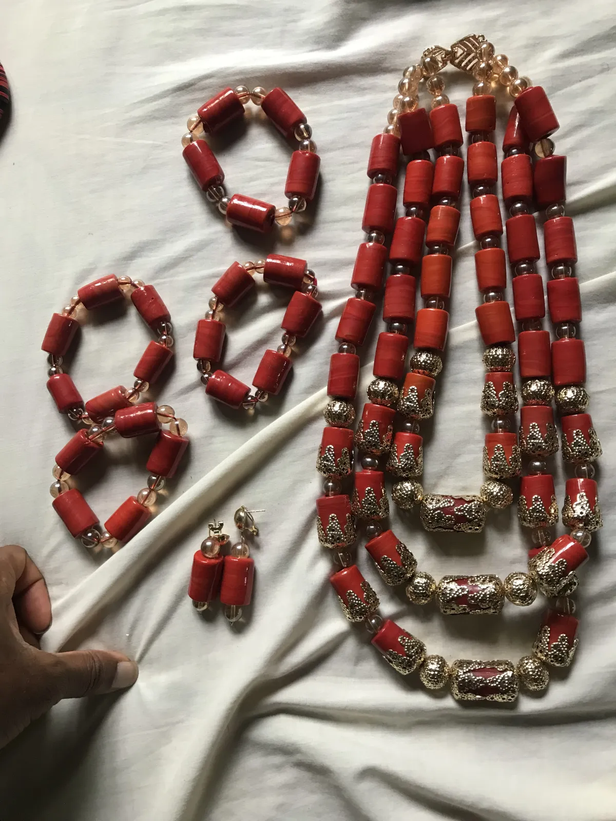 Women beads for neck, hands and legs - Image 3