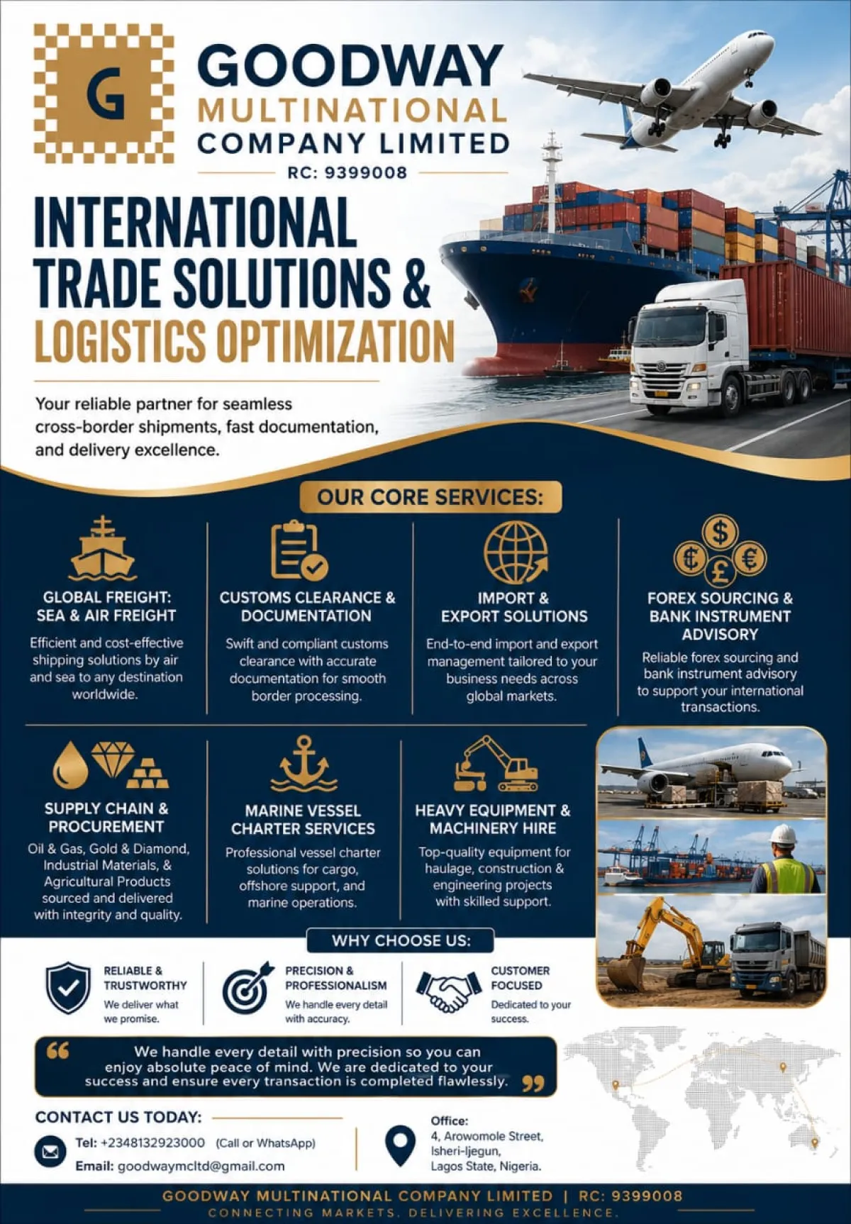 Contact us for Trucks, trailers, construction equipment, Logistics - Image 3