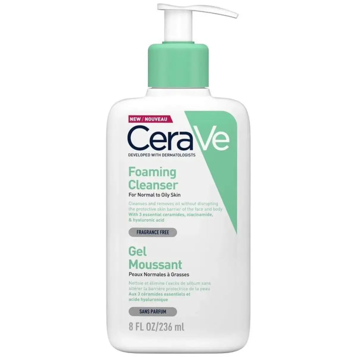 Cerave Foaming Cleanser 236ml - Image 2
