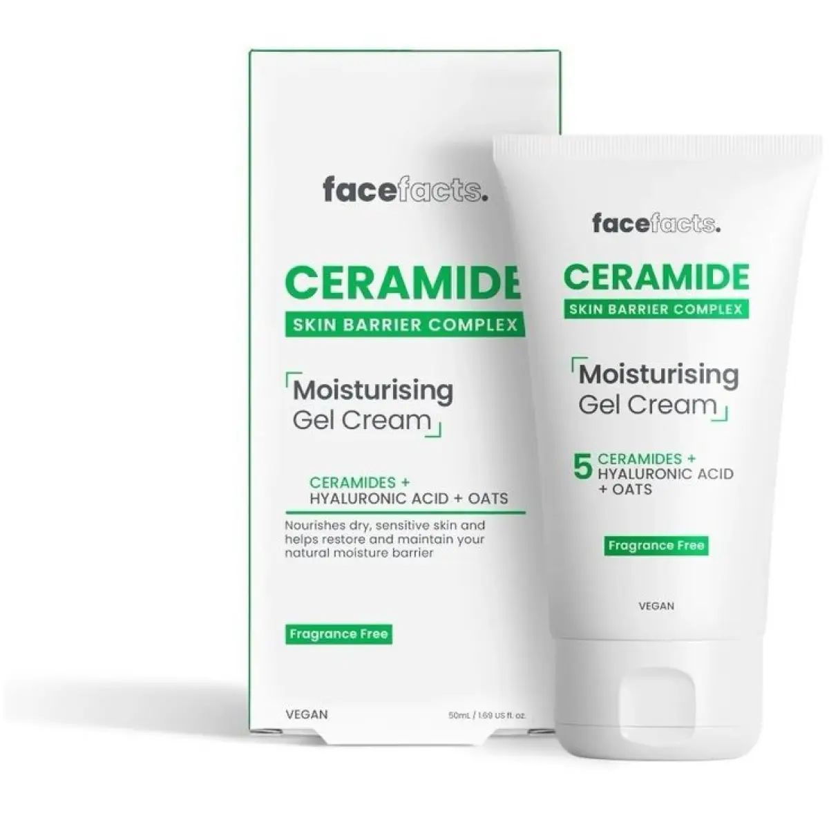 Ceramide Moisturising Gel Cream Face facts - Image 1
