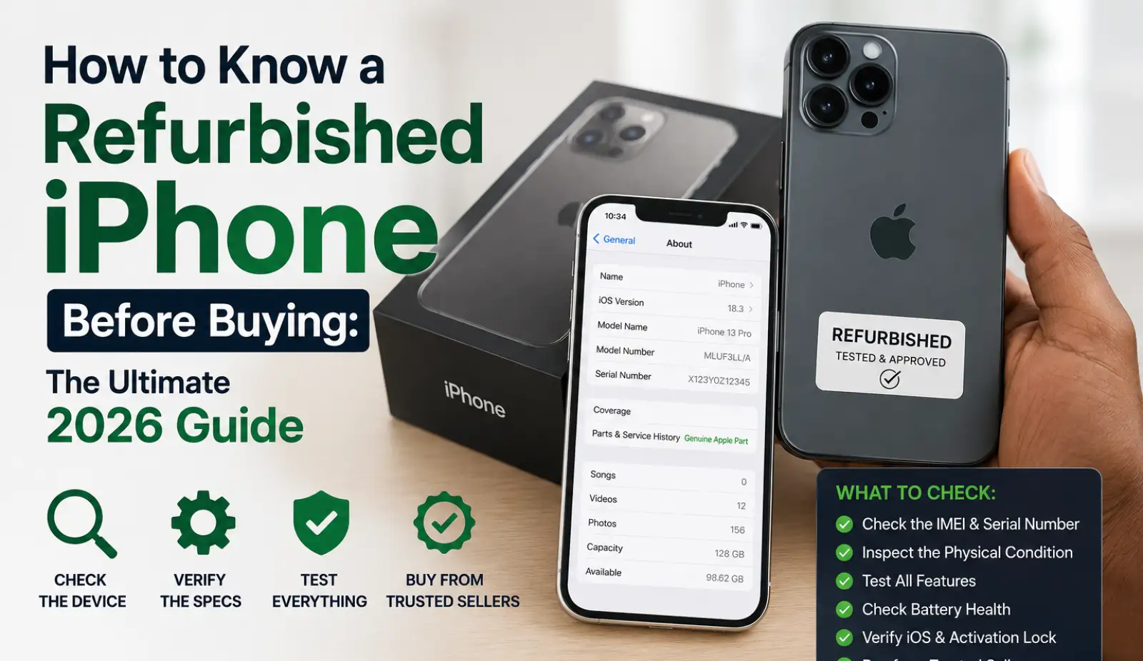 How to Know a Refurbished iPhone Before Buying