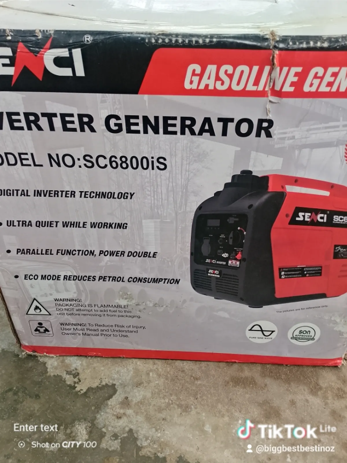 SENCI INVERTER GENERATOR - Image 1