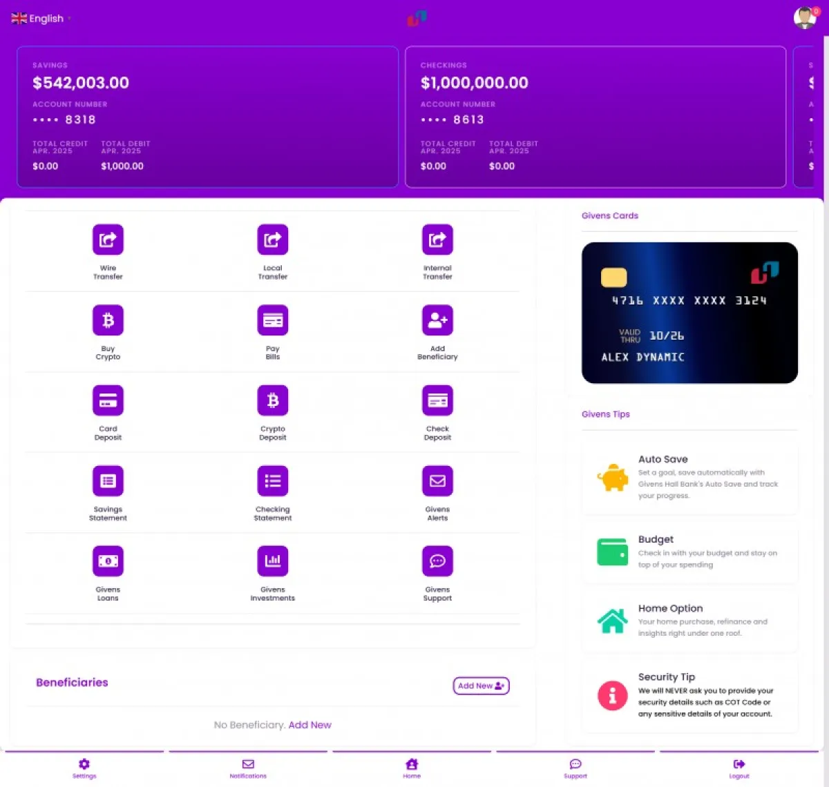 Alpha Bank Prime online Banking Php script - Image 1