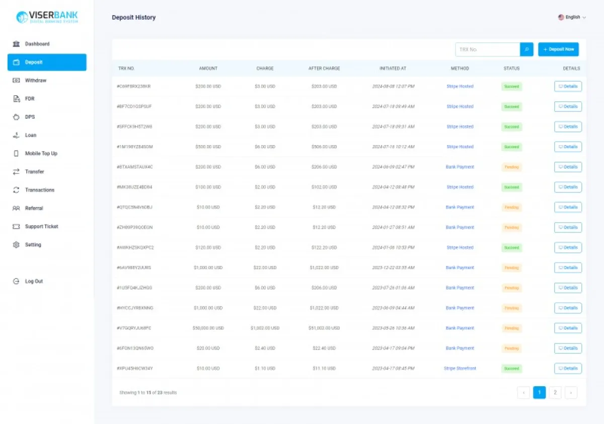 FinCore One Online Banking PHP Script - Image 2