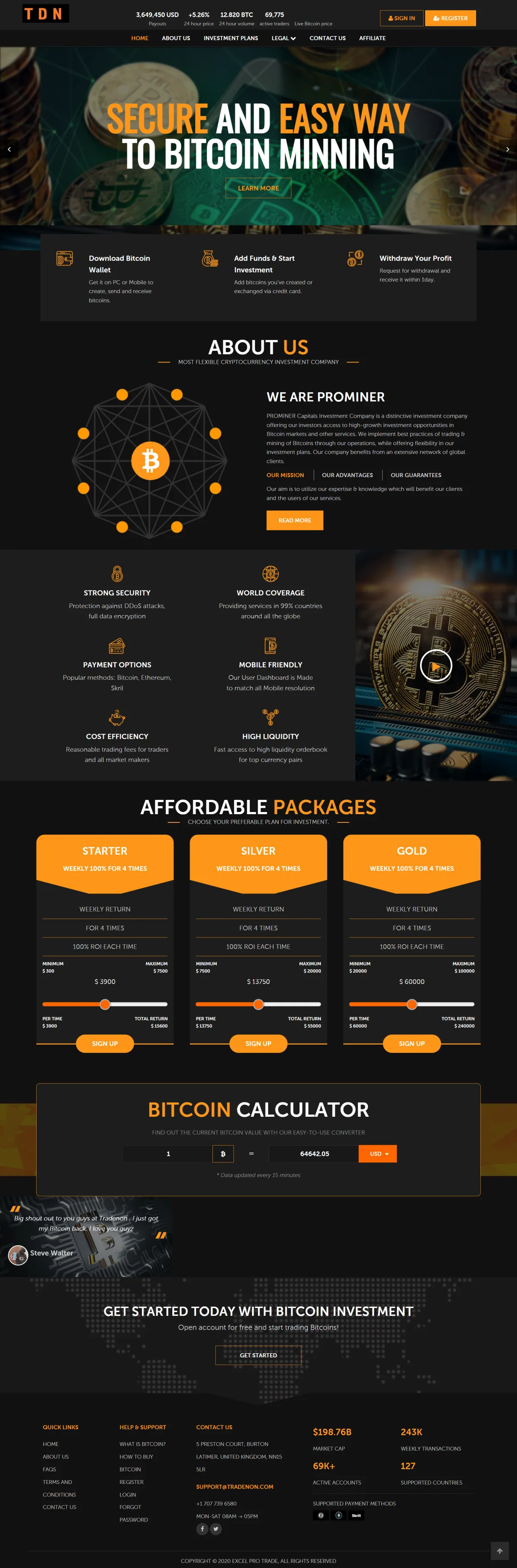 CryptoMind 5. 0 forex Broker Script - Image 1