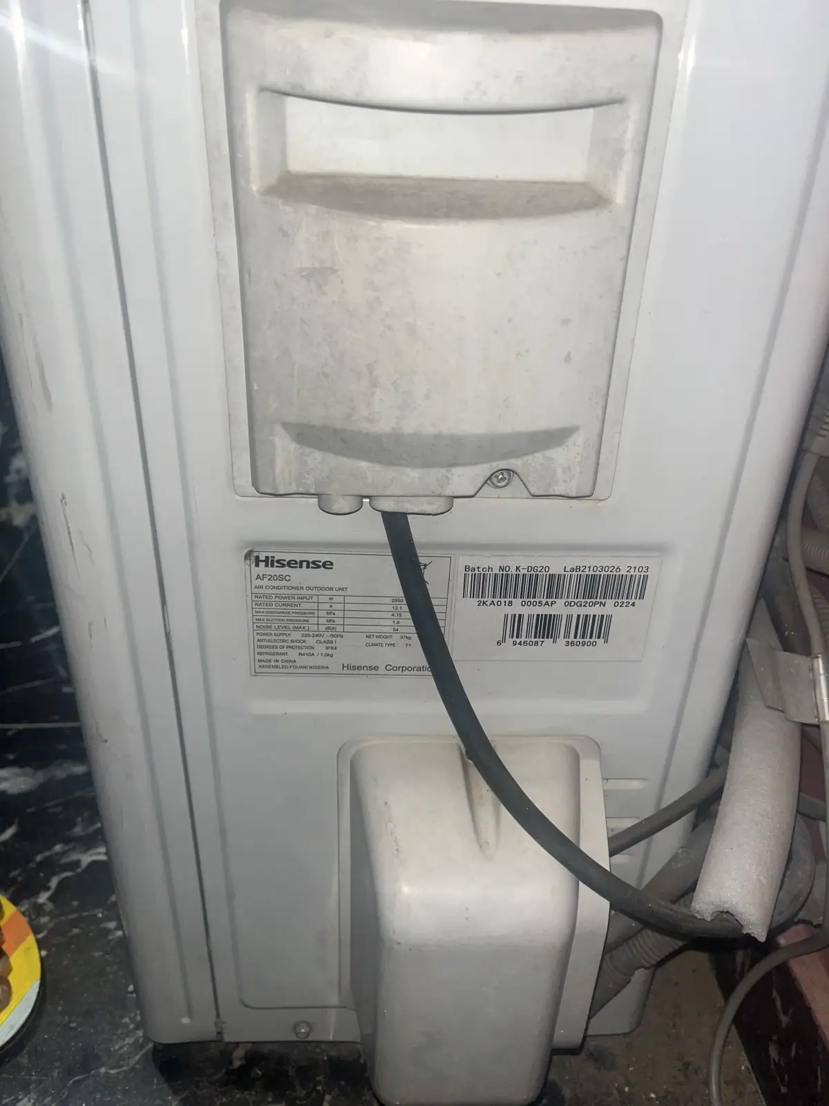 Hisense standing AC 2 tons - Image 3