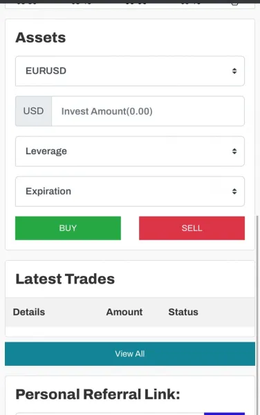 CryptoFlow Trader PHP Investment Trading Script