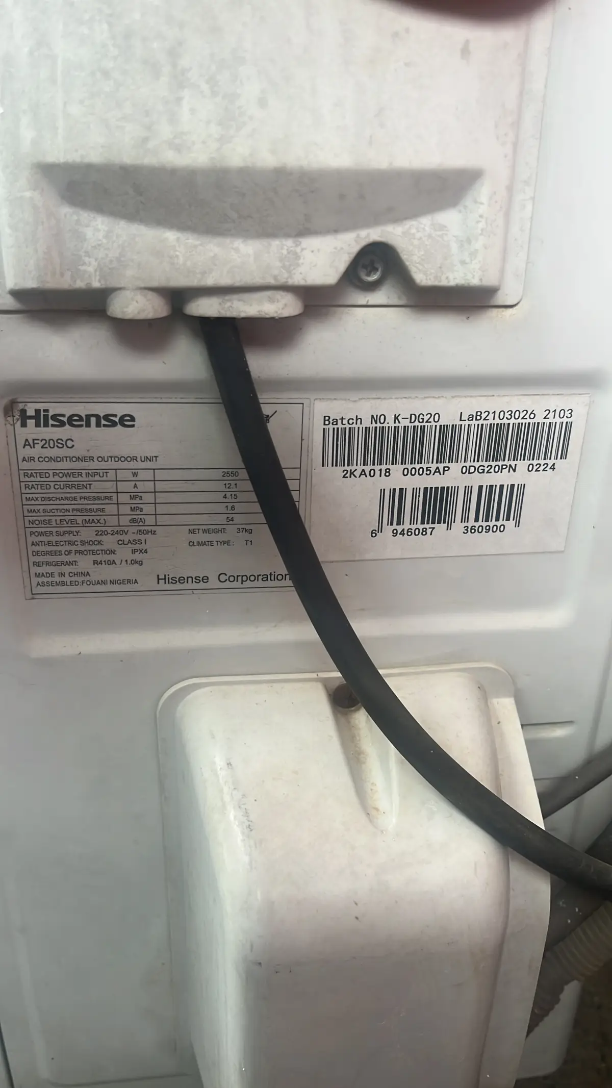 Hisense standing AC 2 tons - Image 5