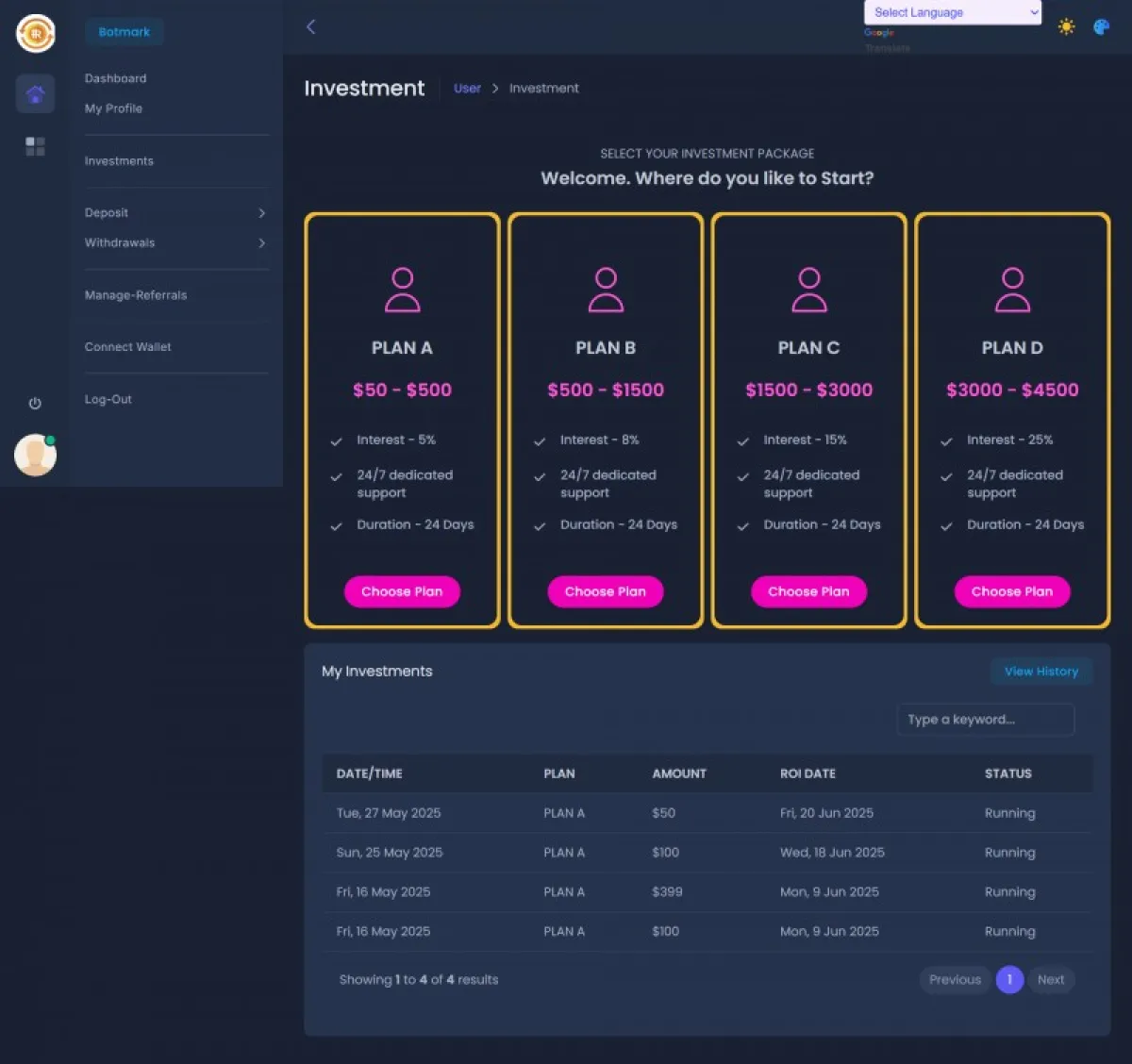 AutoTrade Nexus Hybrid Crypto Forex Broker Script - Image 2