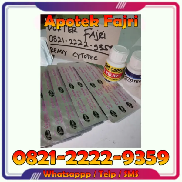 Jual Obat Cytotec Di Jakarta Barat Wa' COD Obat Miso Asli