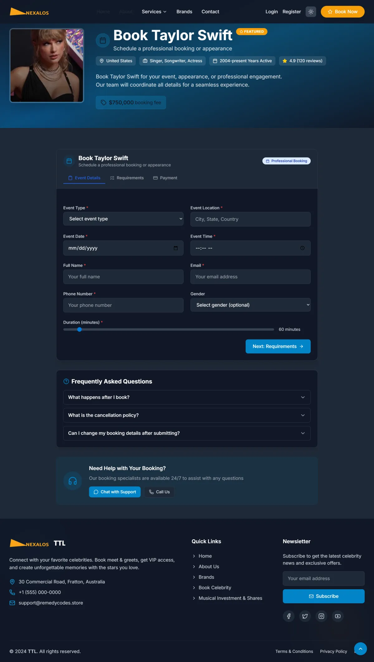 StarCMS Pro Celebrity Website Script - Image 2