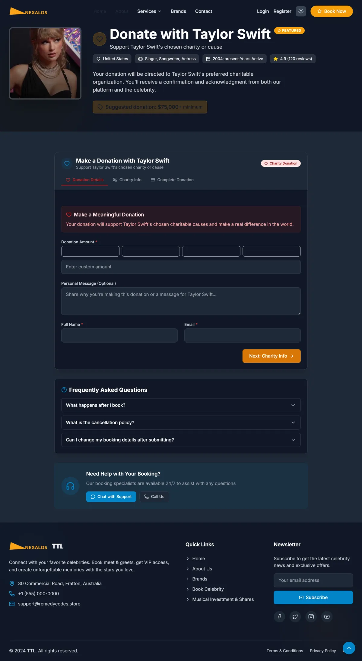 StarCMS Pro Celebrity Website Script - Image 3