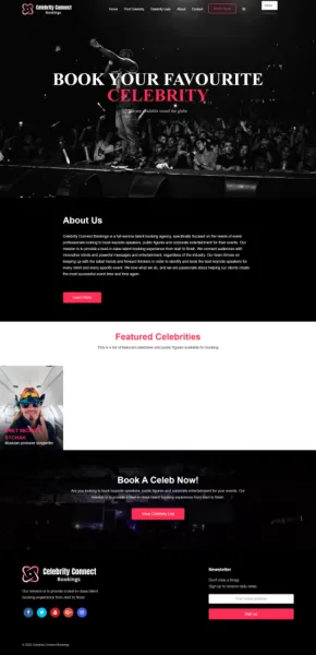 BookStar Pro Celebrity Booking PHP Script