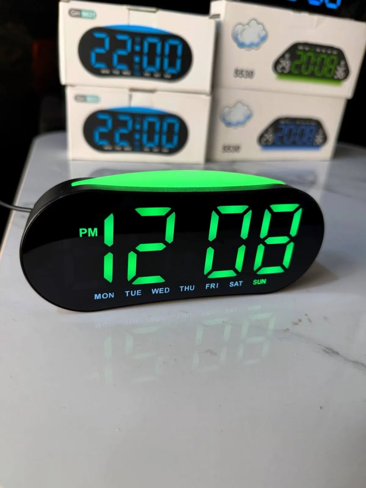 Portable LED Digital Calendar Clock - Image 3