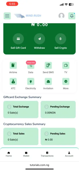 TriSwap Fusion Gift Card, Crypto Exchange Script