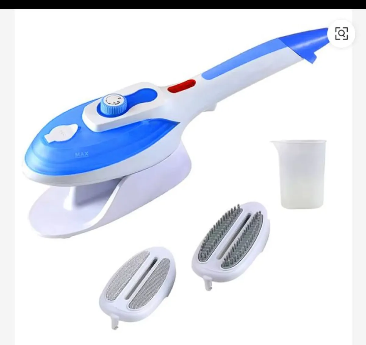 Handheld Portable Travel Steam Iron - Generator Friendly - Image 2