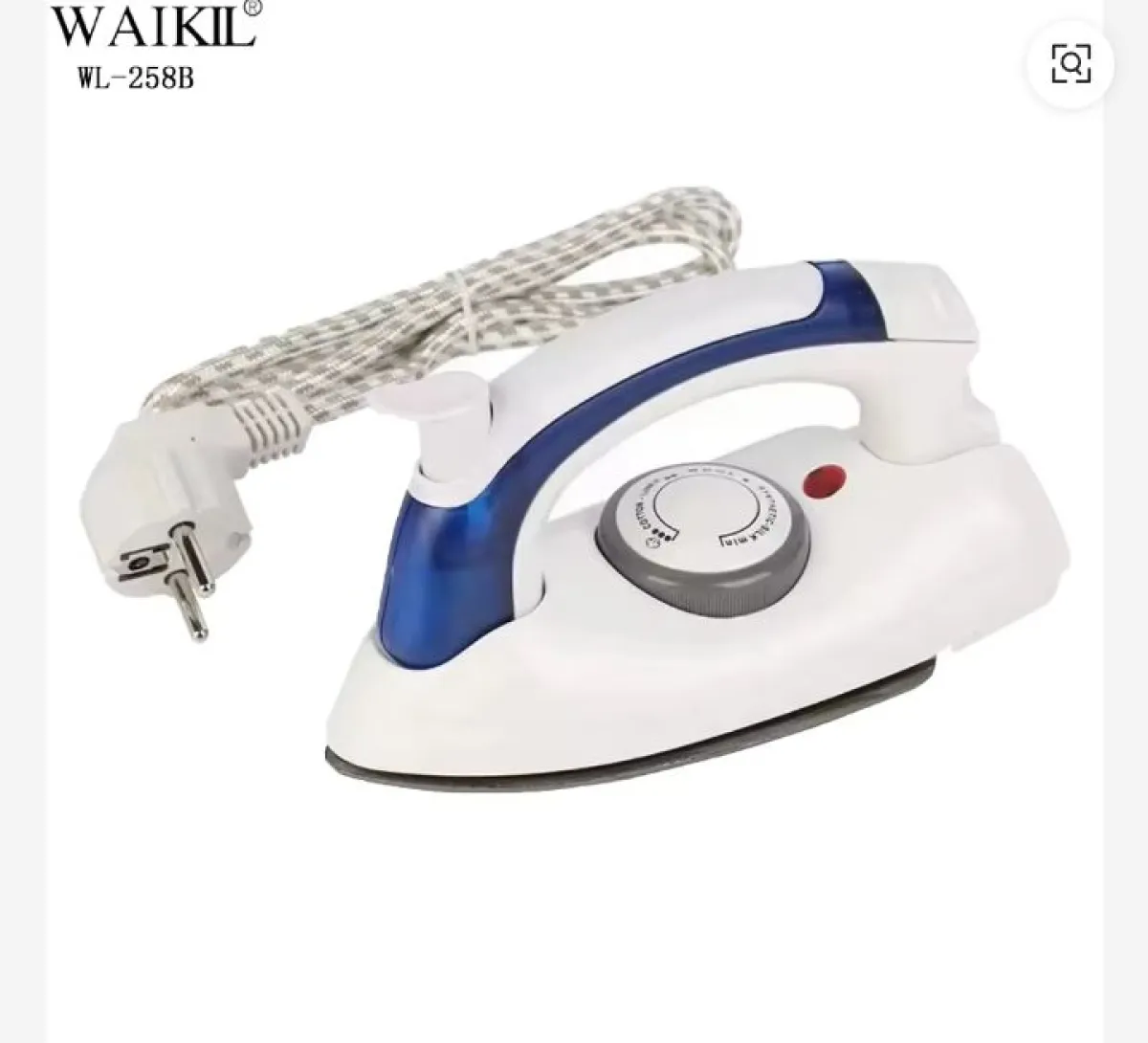 Handheld Portable Travel Steam Iron - Generator Friendly - Image 3