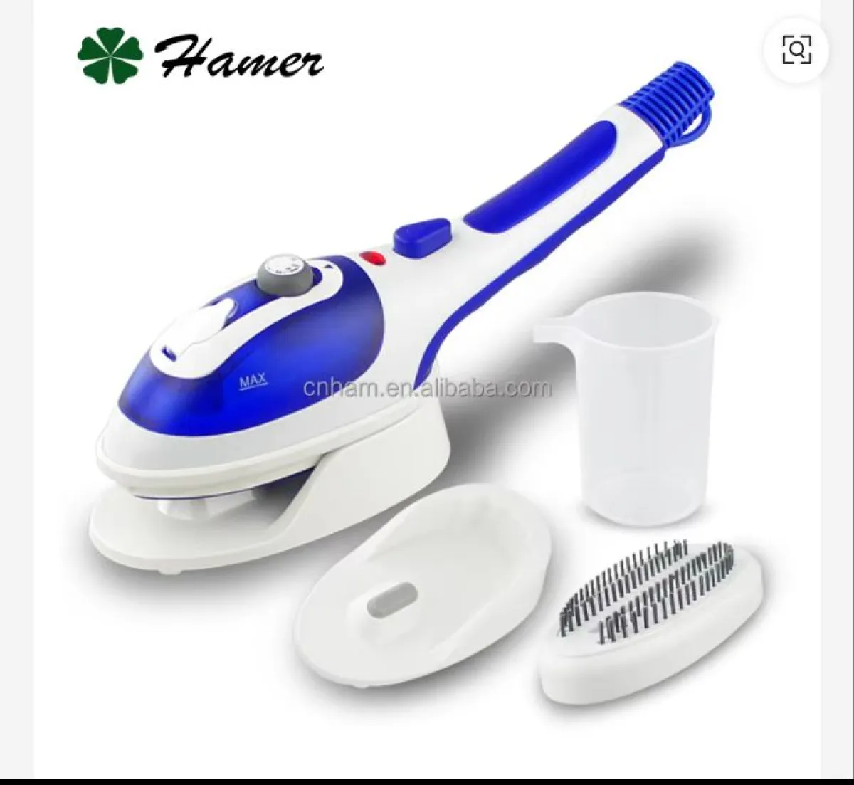 Handheld Portable Travel Steam Iron - Generator Friendly - Image 5
