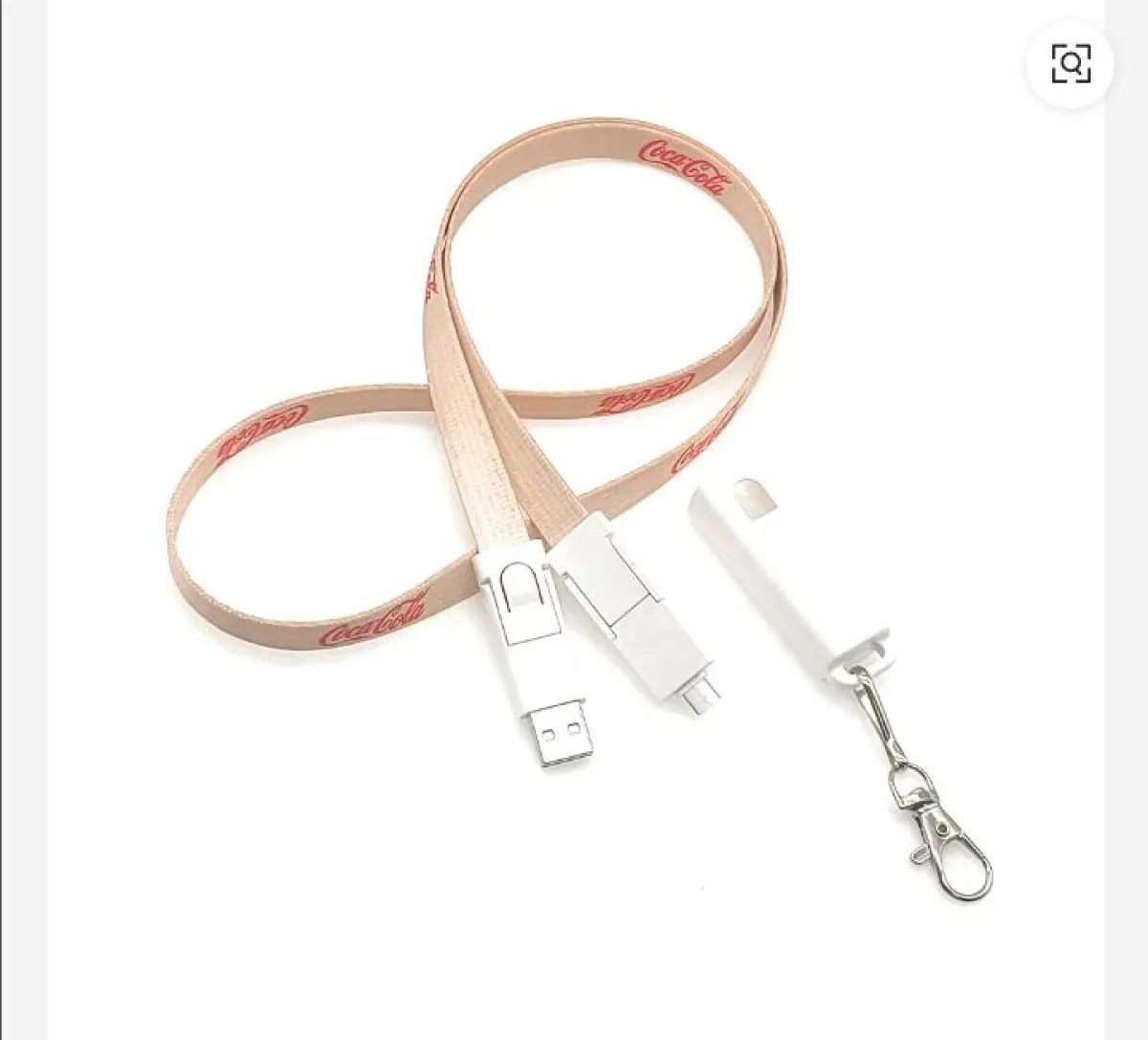 Premium 3-in-1 Fast Charging Lanyard Cable (Tall Plus Series) - Image 2