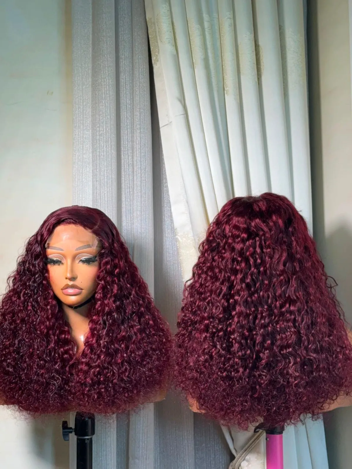 Affordable Straight and curl Human Hair Wigs - Image 6
