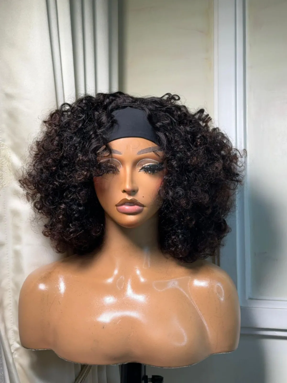 Affordable Straight and curl Human Hair Wigs - Image 8
