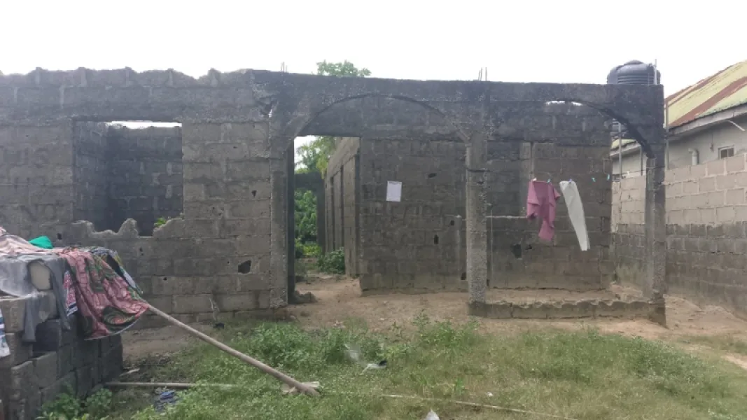 half plot of land for rent