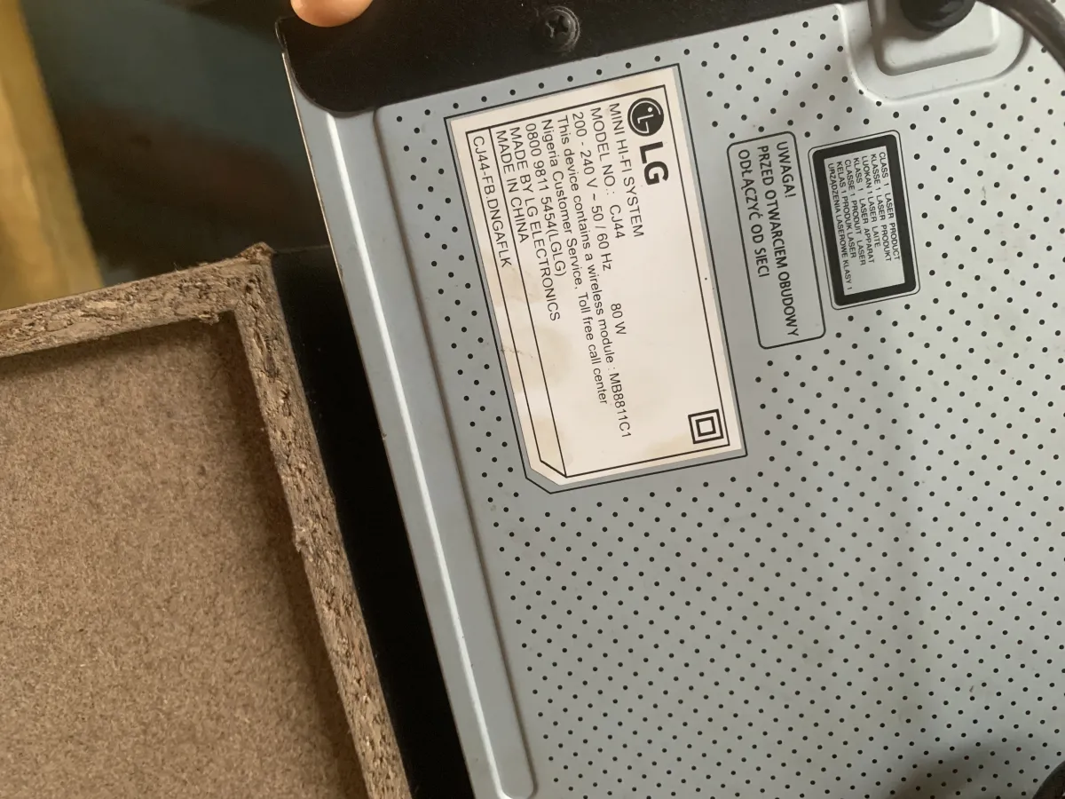 LG XBOOM CJ44 Sound System for Sale - Image 3