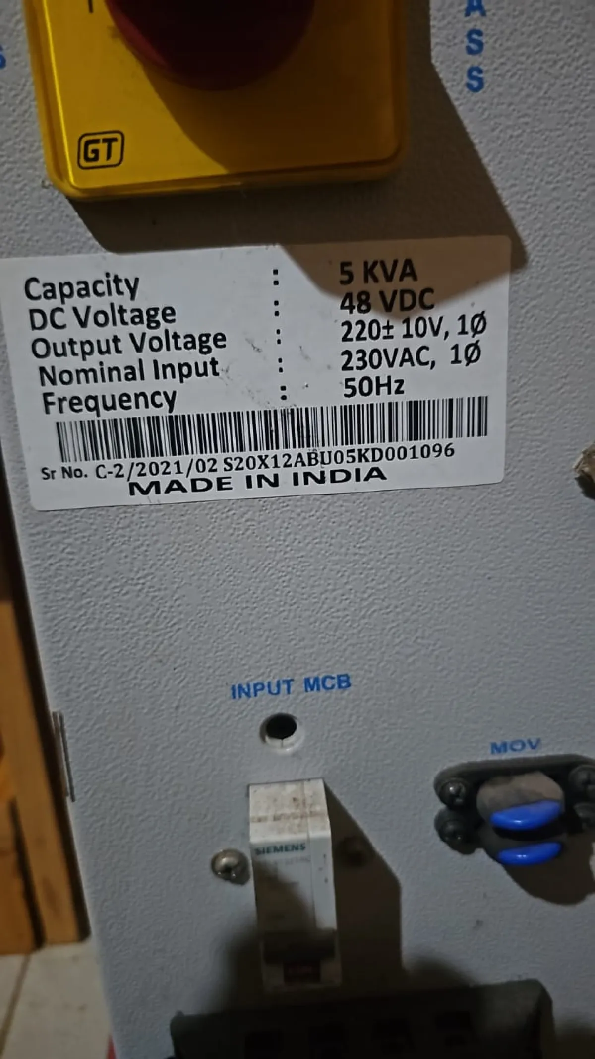 Soccer power 5kva 48v pure sinewave inverter - Image 3