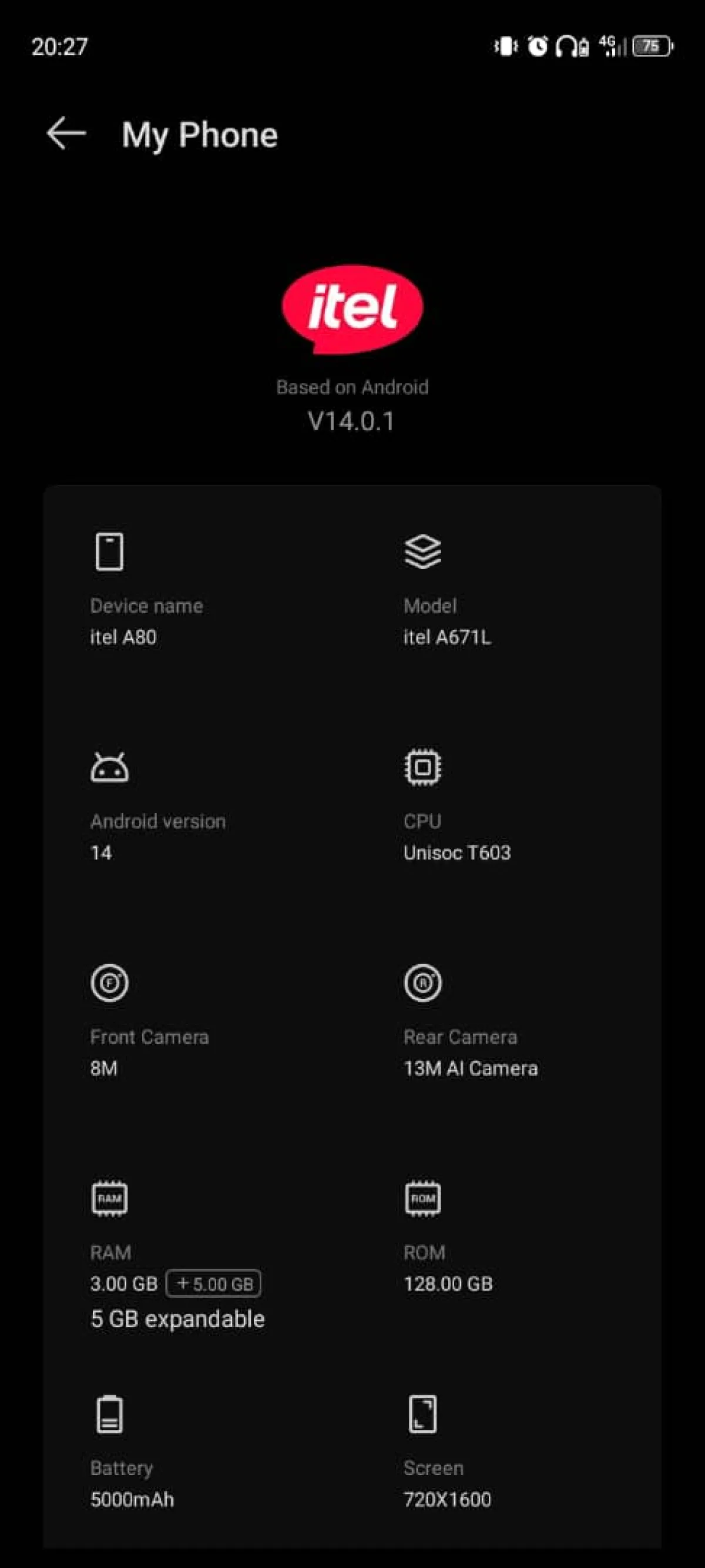 Itel A80 - Image 4