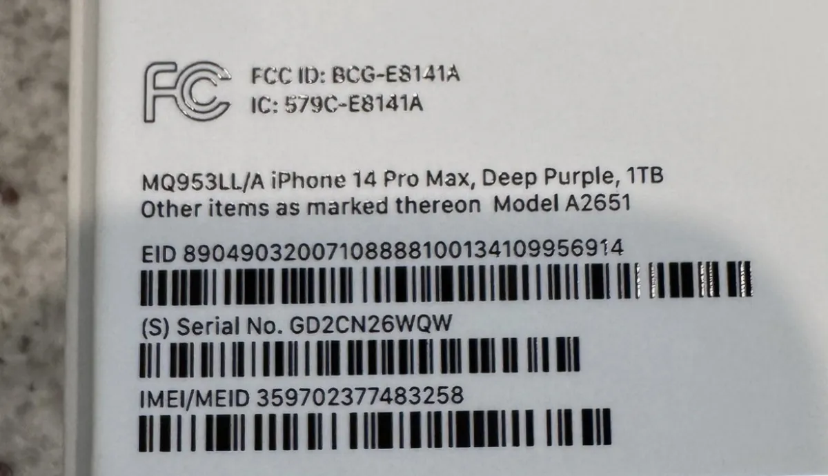 Uk used Iphone 14 promax for sale - Image 5