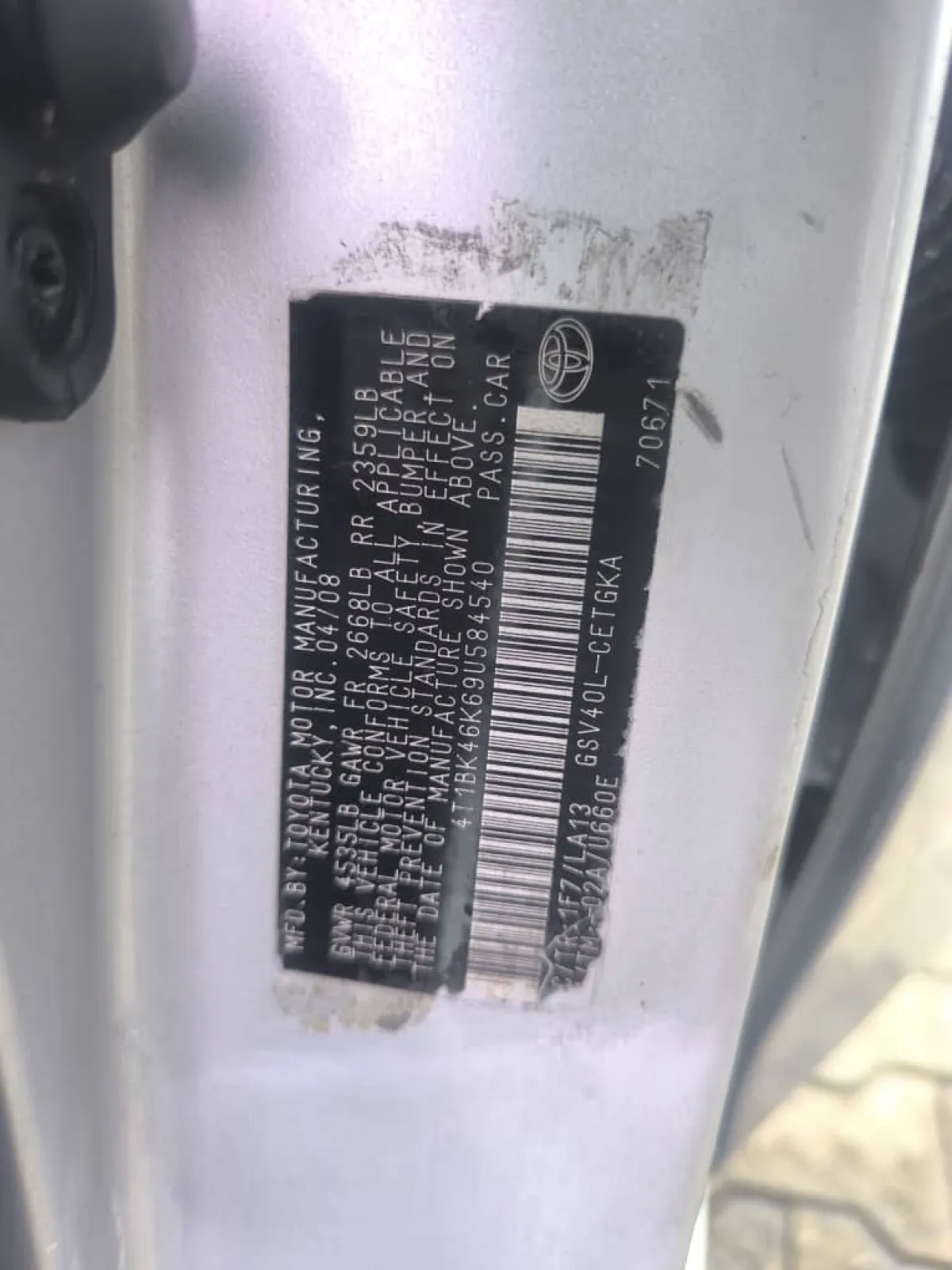 TOKUNBO TOYOTA CAMRY XLE 2009 MODEL FULL OPTION - Image 8