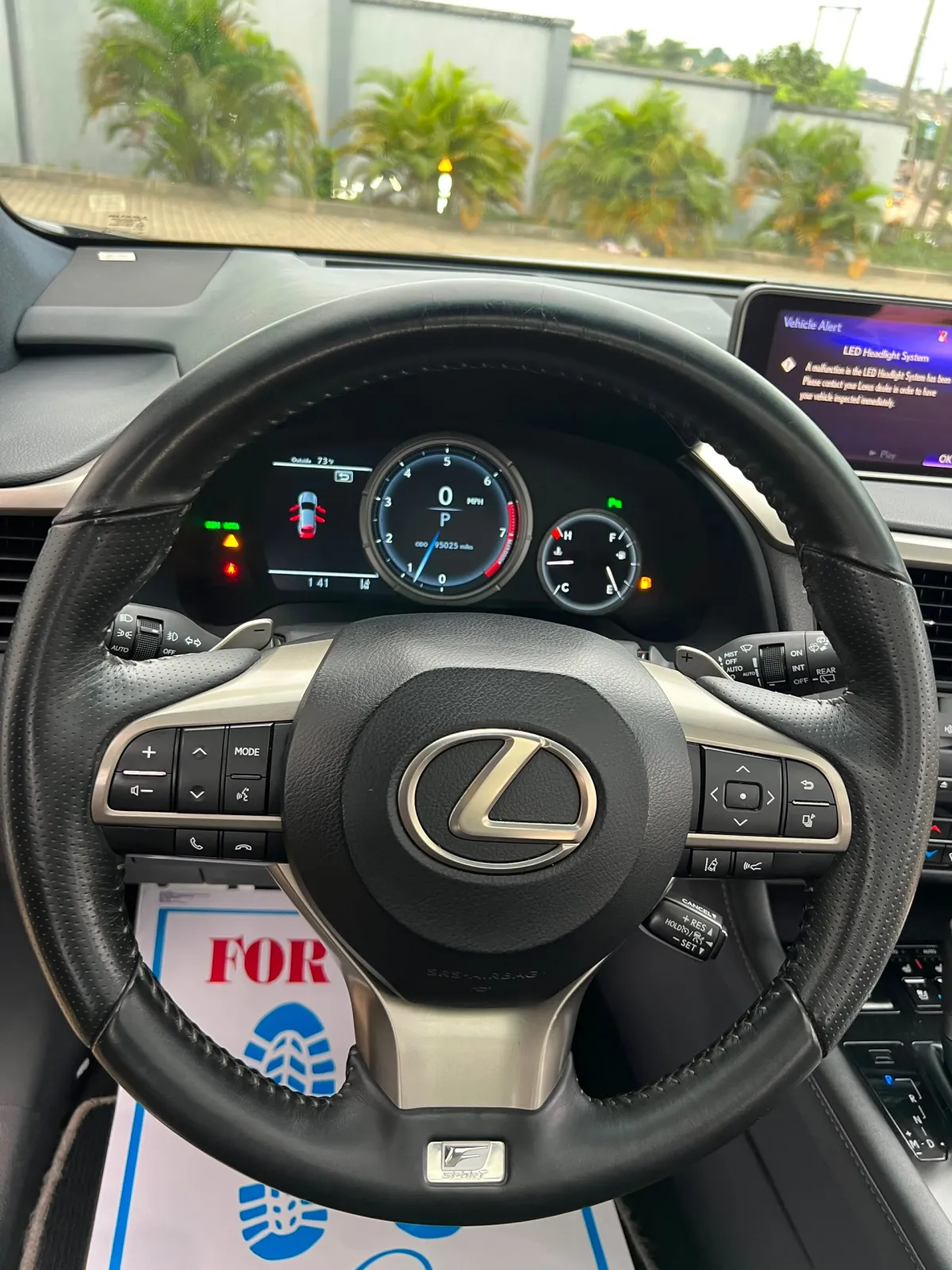 Foreign Used Lexus RX350 2018 FSport Fullest Option A - Image 5