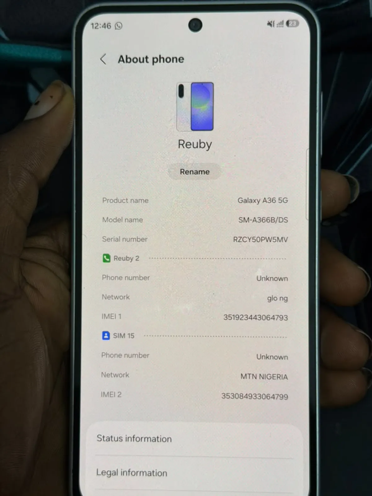 Samsung A36 128gb - Image 2
