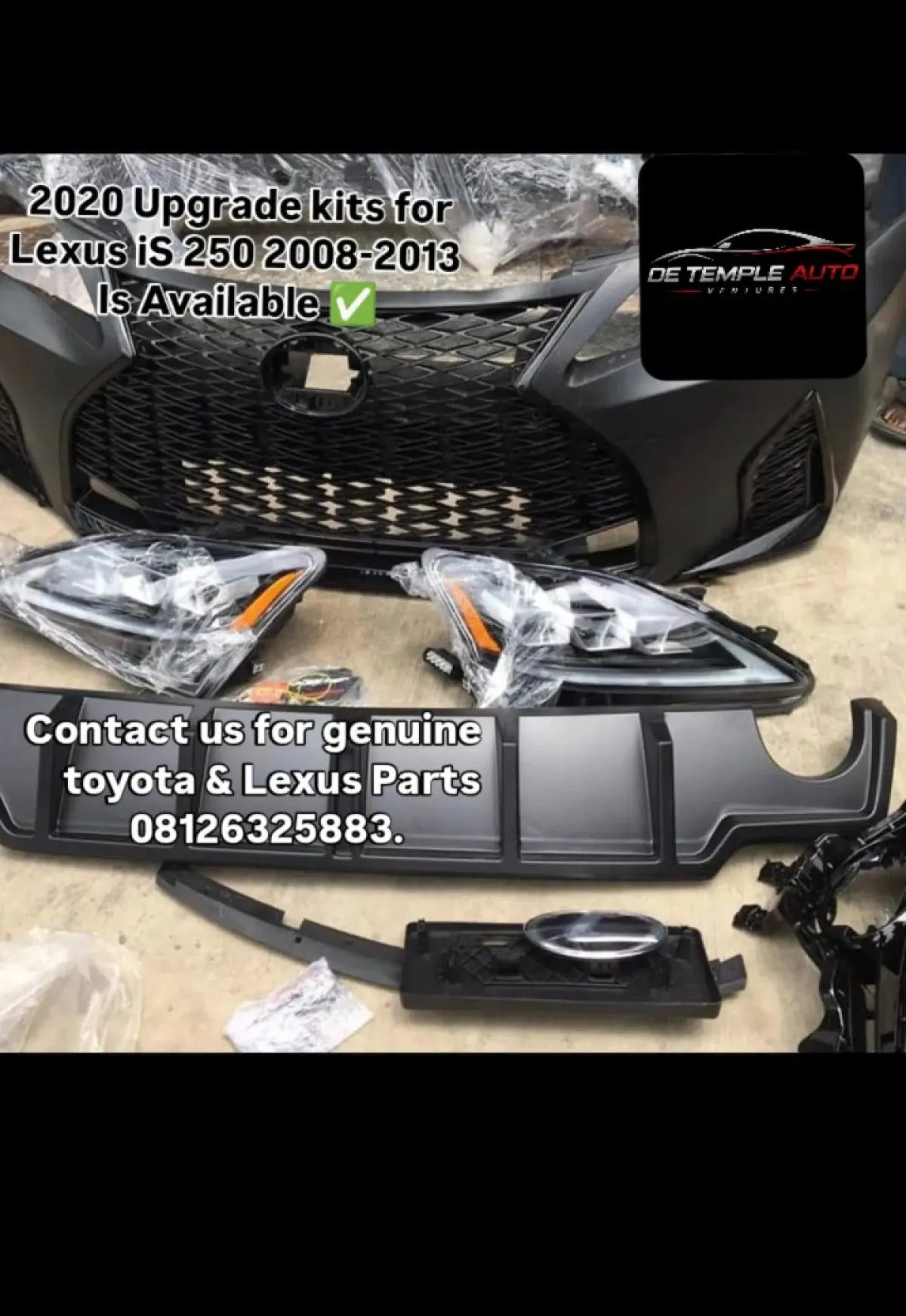 Upgrade kits for Lexus is 250 2008-2013 is Available - Image 5