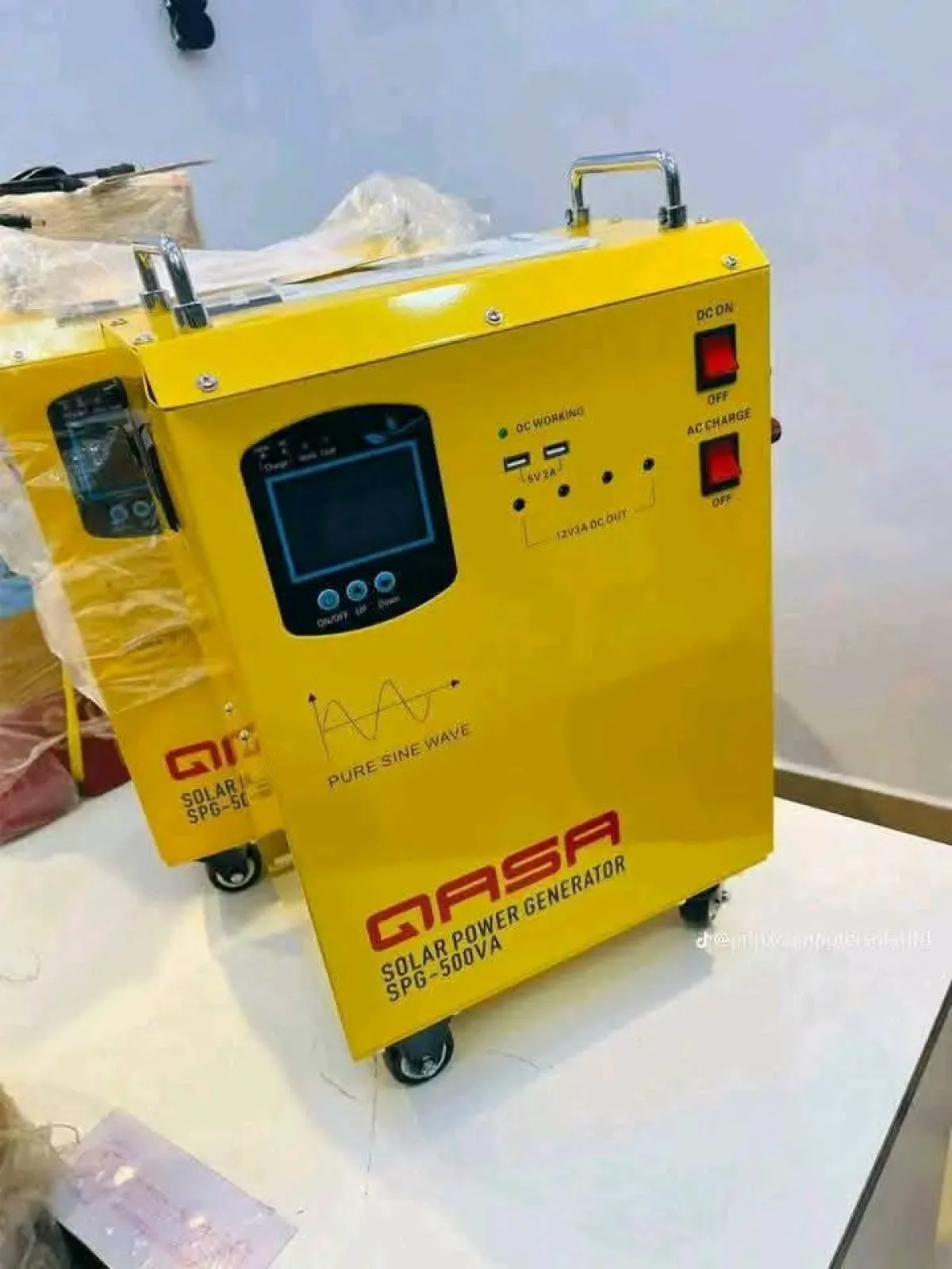 Qasa solar generator 500va - Image 2
