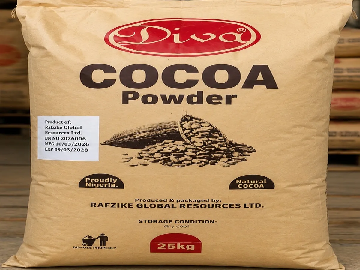 Diva Cocoa Powder 25kg Natural Cocoa for Bakers & Businesses - Image 1