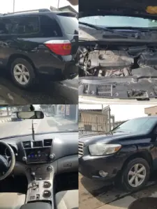 Nigerian used 2010 Toyota highlander (4cylinder)