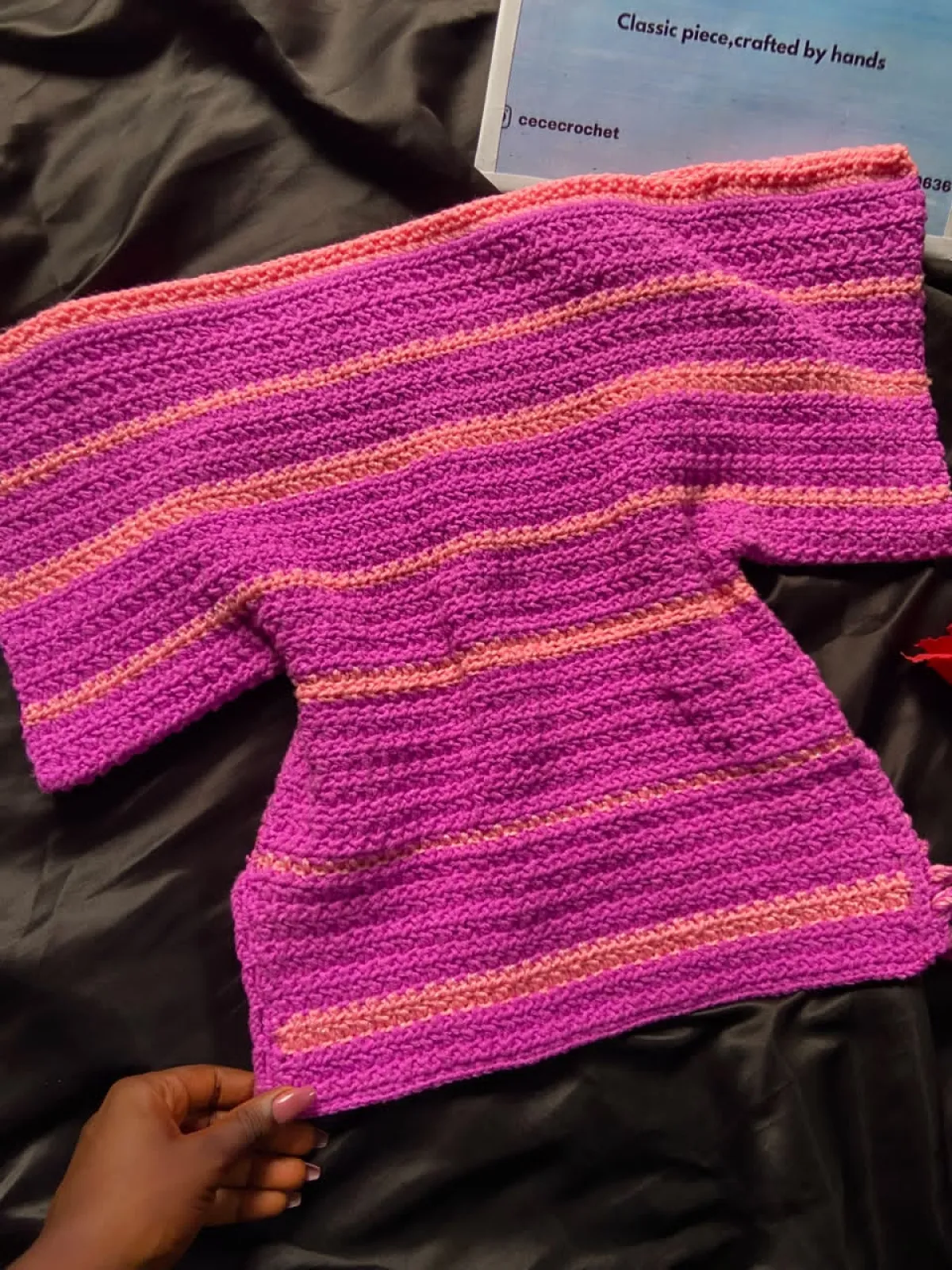 Crochet T shirt - Image 1