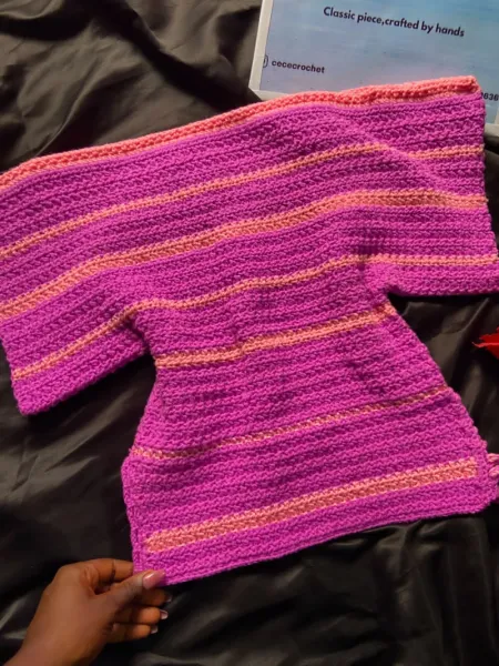 Crochet T shirt