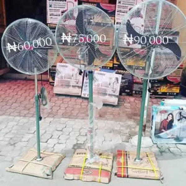 Ox industrial standing fan available on discount sales