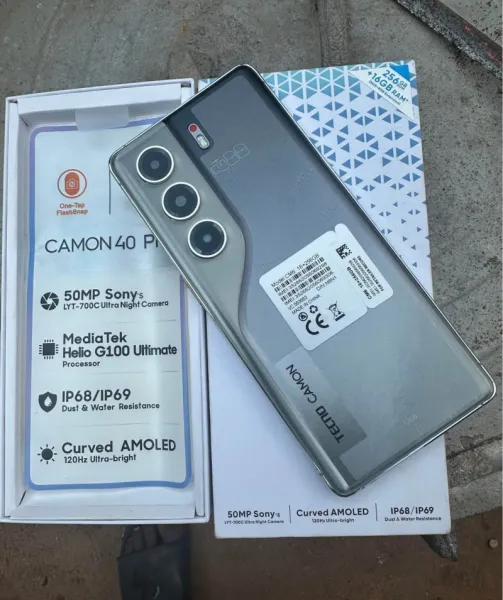 Tecno camon 40 Pro 5G