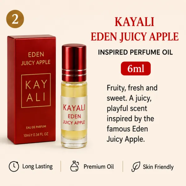 Kayali Eden Juicy Apple Inspired Perfume Oil 6ml